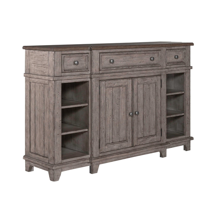 River Place - Breakfront Server – Servers by Liberty Furniture at Furniture Wholesale Plus , Nashville furniture store