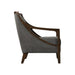 Hopkins - Accent Chair With Brown Frame – Accent Chairs by Elements International at Furniture Wholesale Plus , Nashville furniture store