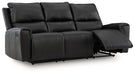 Glossmore - Reclining Sofa - Black – Reclining Sofas by Signature Design by Ashley® at Furniture Wholesale Plus , Nashville furniture store