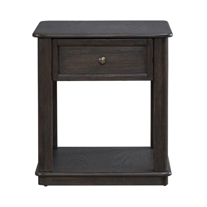Wallace - End Table - Aged Oak – End Tables by Liberty Furniture at Furniture Wholesale Plus , Nashville furniture store