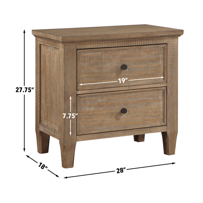 Riverdale - 2 Drawer Nightstand - Dark Brown – Accent Nightstands by Steve Silver Furniture at Furniture Wholesale Plus , Nashville furniture store