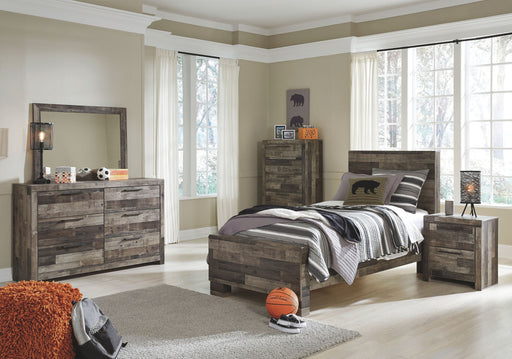 Derekson - Youth Panel Bedroom Set - Premium 6 Piece Bedroom Sets from Benchcraft® - Just $728! Shop now at Furniture Wholesale Plus  We are the best furniture store in Nashville, Hendersonville, Goodlettsville, Madison, Antioch, Mount Juliet, Lebanon, Gallatin, Springfield, Murfreesboro, Franklin, Brentwood