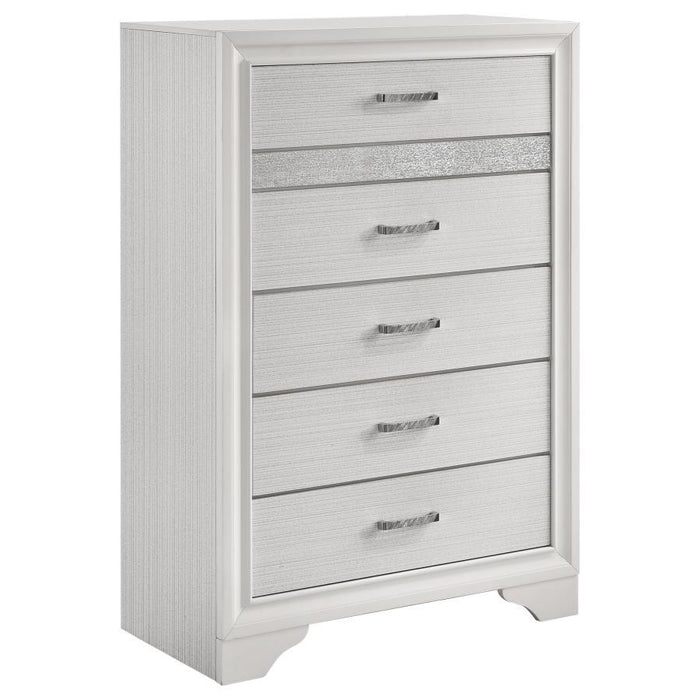 Miranda - 5-Drawer Bedroom Chest – Accent Chests by CoasterEveryday at Furniture Wholesale Plus , Nashville furniture store
