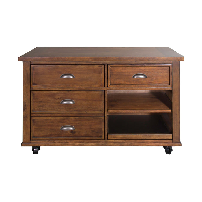 Arlington House - Credenza - Cobblestone Brown – Credenzas by Liberty Furniture at Furniture Wholesale Plus , Nashville furniture store
