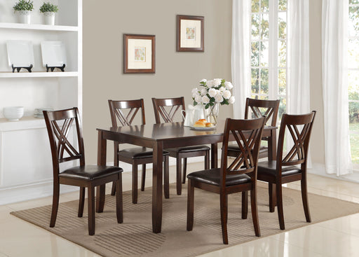 Eloise - Dinette Set - Premium 7 Piece Dining Room Sets from Crown Mark - Just $669! Shop now at Furniture Wholesale Plus  We are the best furniture store in Nashville, Hendersonville, Goodlettsville, Madison, Antioch, Mount Juliet, Lebanon, Gallatin, Springfield, Murfreesboro, Franklin, Brentwood