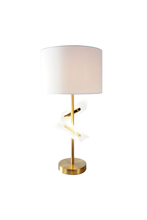 Table Lamp - Gold – Table Lamps by Crown Mark at Furniture Wholesale Plus , Nashville furniture store