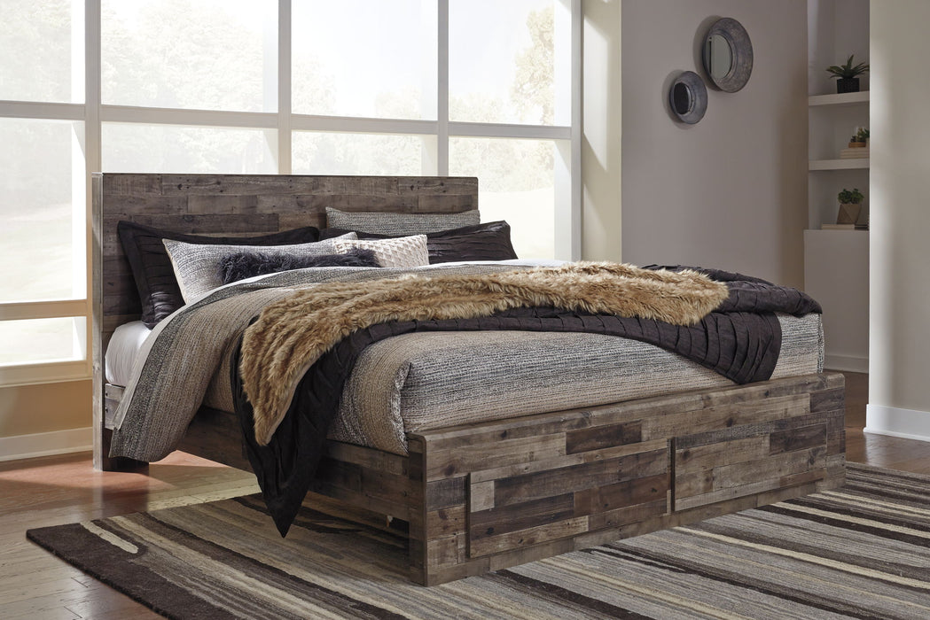 Derekson - Panel Bed – Storage Beds by Benchcraft® at Furniture Wholesale Plus , Nashville furniture store