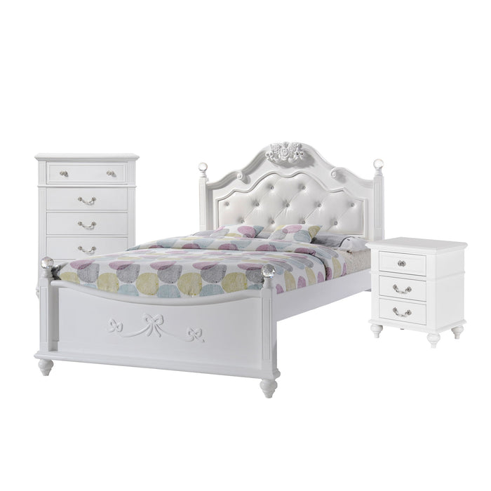 Alana - Platform Bedroom Set – 3 Piece Bedroom Sets by Elements International at Furniture Wholesale Plus , Nashville furniture store