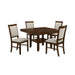 Portage - Standard Height Dining Set – 5 Piece Dining Room Sets by Elements International at Furniture Wholesale Plus , Nashville furniture store