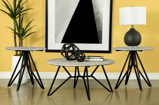 Hadi - Round Smarttop Coffee Table Set – Table Sets by Coaster Fine Furniture at Furniture Wholesale Plus , Nashville furniture store