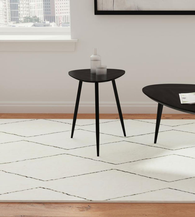 Odessa - Triangular Solid Wood Coffee Table – End Tables by Coaster Fine Furniture at Furniture Wholesale Plus , Nashville furniture store