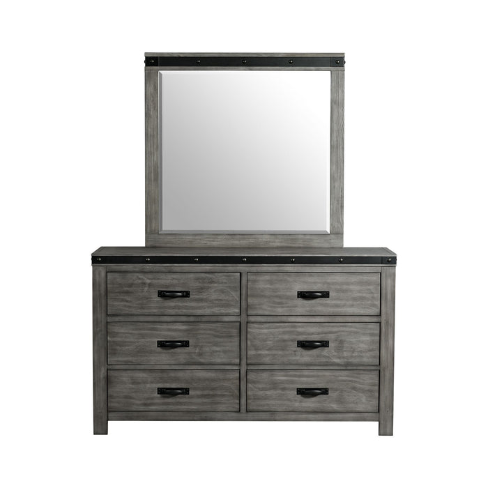 Wade - Youth 6-Drawer Dresser – Dressers by Elements International at Furniture Wholesale Plus , Nashville furniture store