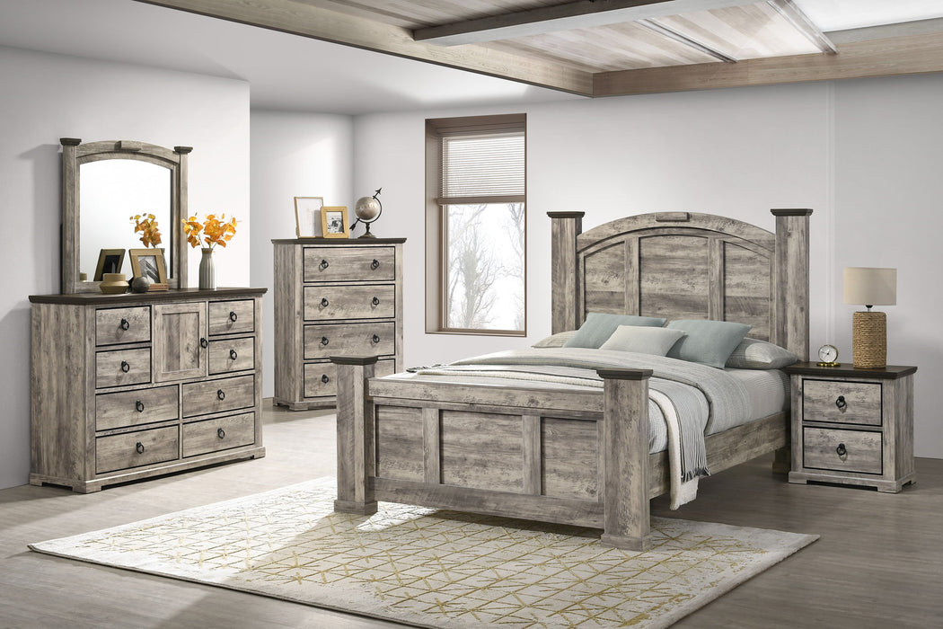 Ella-mae - Bed – Poster Beds by Crown Mark at Furniture Wholesale Plus , Nashville furniture store