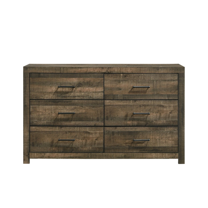 Bailey - 6-Drawer Dresser – Dressers by Elements International at Furniture Wholesale Plus , Nashville furniture store