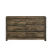 Bailey - 6-Drawer Dresser – Dressers by Elements International at Furniture Wholesale Plus , Nashville furniture store