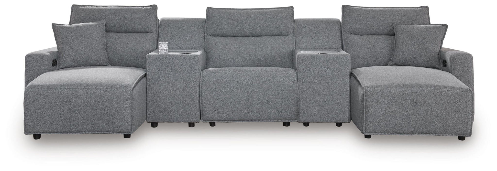 Modmax II - Reclining Sectional - Salt And Pepper – Reclining Sectionals by Signature Design by Ashley® at Furniture Wholesale Plus , Nashville furniture store