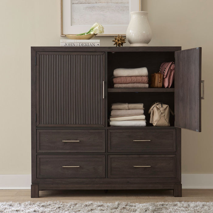 Modern Edge - Dressing Chest - Caffe – Accent Chests by Liberty Furniture at Furniture Wholesale Plus , Nashville furniture store