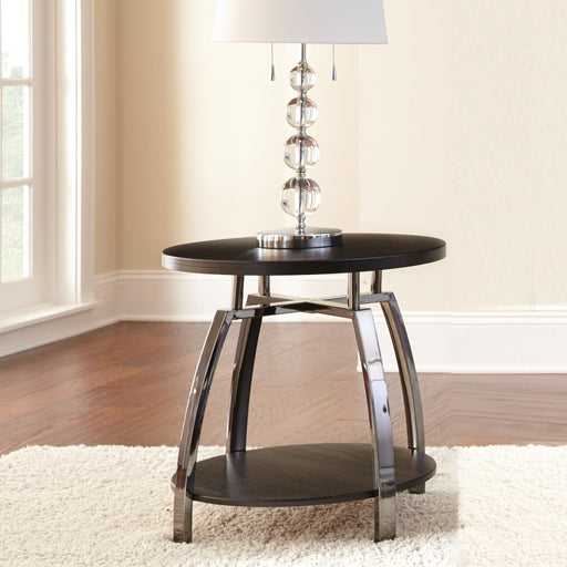 Coham - End Table - Brown – End Tables by Steve Silver Furniture at Furniture Wholesale Plus , Nashville furniture store