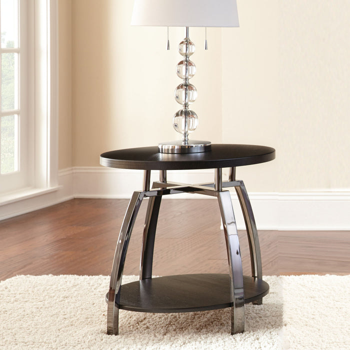 Coham - End Table - Brown – End Tables by Steve Silver Furniture at Furniture Wholesale Plus , Nashville furniture store