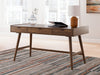 Lyncott - 3 Pc. - Home Office Desk, Chair, Bookcase - Brown – 3 Piece Home Office Sets by Signature Design by Ashley® at Furniture Wholesale Plus , Nashville furniture store
