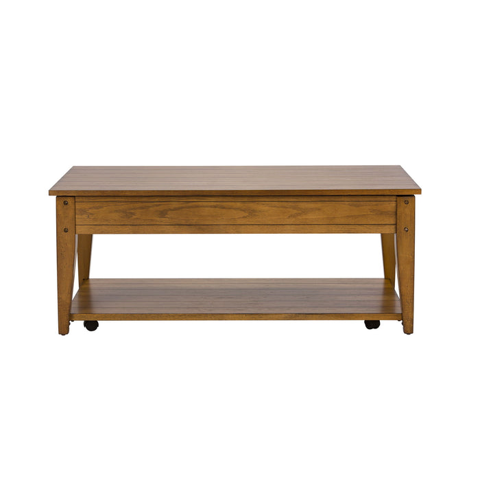 Lake House - Lift Top Cocktail Table – Cocktail Tables by Liberty Furniture at Furniture Wholesale Plus , Nashville furniture store