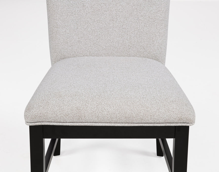 Sebastian - Side Chair (Set of 2) - Black / Gray – Chair Sets by Crown Mark at Furniture Wholesale Plus , Nashville furniture store