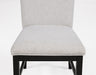 Sebastian - Side Chair (Set of 2) - Black / Gray – Chair Sets by Crown Mark at Furniture Wholesale Plus , Nashville furniture store