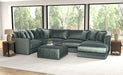 Remington - Modular Sofa And Cocktail Ottoman – 2 Piece Living Room Sets by Jackson at Furniture Wholesale Plus , Nashville furniture store