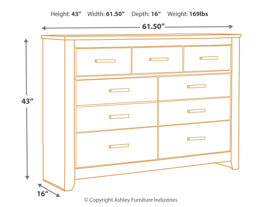 Brinxton - Dresser – Dressers by Signature Design by Ashley® at Furniture Wholesale Plus , Nashville furniture store