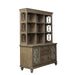 Simply Elegant - Credenza & Hutch - Heathered Taupe – Credenzas & Hutches by Liberty Furniture at Furniture Wholesale Plus , Nashville furniture store