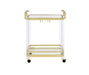 Aerin - Server Cart - Premium Bar Carts from Steve Silver Furniture - Just $299! Shop now at Furniture Wholesale Plus  We are the best furniture store in Nashville, Hendersonville, Goodlettsville, Madison, Antioch, Mount Juliet, Lebanon, Gallatin, Springfield, Murfreesboro, Franklin, Brentwood