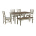 Farmington - Standard Height Dining Set – 5 Piece Dining Room Sets by Elements International at Furniture Wholesale Plus , Nashville furniture store