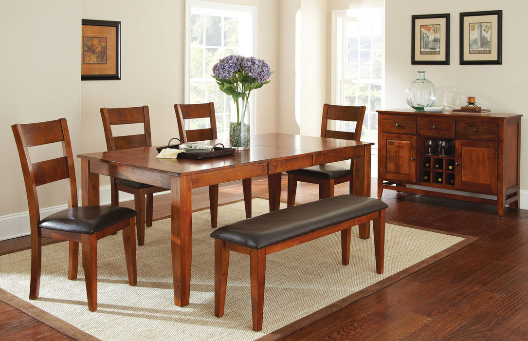 Mango - Table - Light Oak – Dining Tables by Steve Silver Furniture at Furniture Wholesale Plus , Nashville furniture store