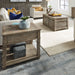 Parkland Falls - 3 Piece Table Set - Weathered Taupe – Table Sets by Liberty Furniture at Furniture Wholesale Plus , Nashville furniture store