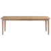 Sheridan Pointe - Rectangular Leg Table - Vintage Natural – Dining Tables with Extensions by Liberty Furniture at Furniture Wholesale Plus , Nashville furniture store