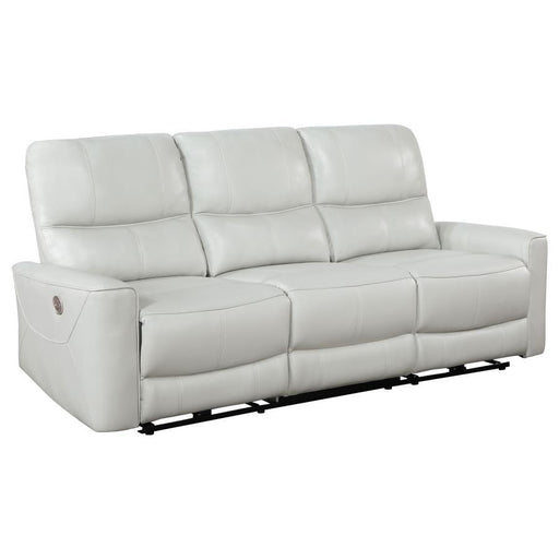 Greenfield - Upholstered Power Reclining Sofa – Reclining Sofas by Coaster Fine Furniture at Furniture Wholesale Plus , Nashville furniture store