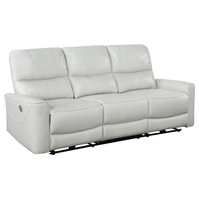 Greenfield - Upholstered Power Reclining Sofa – Reclining Sofas by Coaster Fine Furniture at Furniture Wholesale Plus , Nashville furniture store