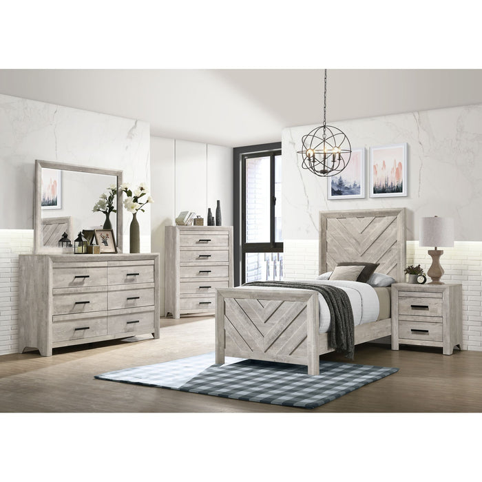 Eleanor - Bed – Panel Beds by Elements International at Furniture Wholesale Plus , Nashville furniture store