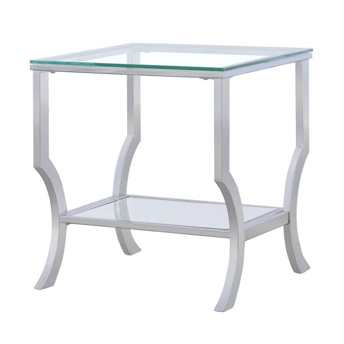 Saide - Rectangular Glass Top Table – End Tables by CoasterEssence at Furniture Wholesale Plus , Nashville furniture store