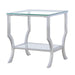 Saide - Rectangular Glass Top Table – End Tables by CoasterEssence at Furniture Wholesale Plus , Nashville furniture store