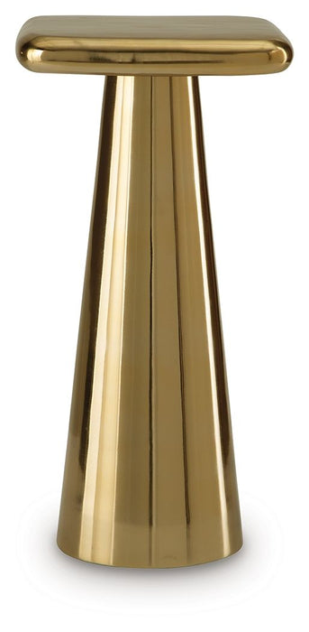 Dallenburg - Accent Table - Gold Finish – Accent Tables by Signature Design by Ashley® at Furniture Wholesale Plus , Nashville furniture store