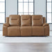 Callihan - Sofa P3 & ZW - York Butternut – Reclining Sofas by Liberty Furniture at Furniture Wholesale Plus , Nashville furniture store