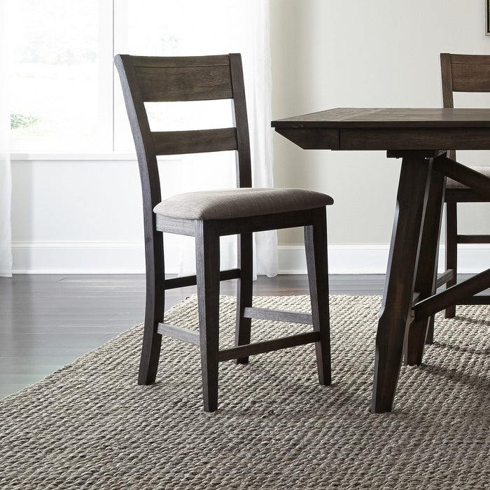 Double Bridge - Splat Back Chair – Counter Chairs by Liberty Furniture at Furniture Wholesale Plus , Nashville furniture store