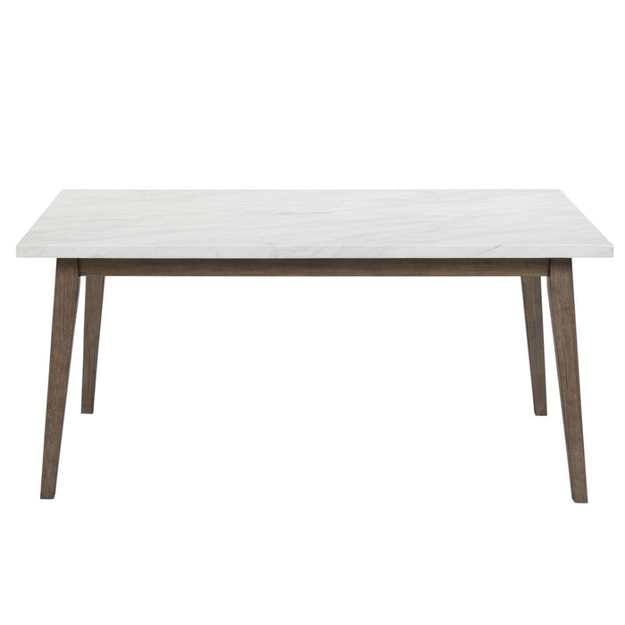 Edison - Rectangular Leg Table With Faux Marble Top - Brownstone – Dining Tables by Liberty Furniture at Furniture Wholesale Plus , Nashville furniture store