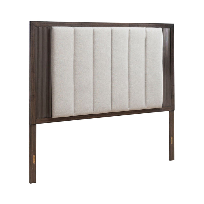 Modern Edge - Upholstered Panel Headboard – Upholstered Headboards by Liberty Furniture at Furniture Wholesale Plus , Nashville furniture store