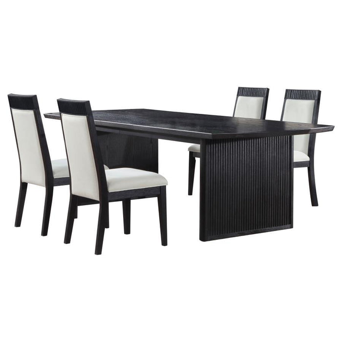 Brookmead - Extension Dining Table Set – 5 Piece Dining Room Sets by Coaster Fine Furniture at Furniture Wholesale Plus , Nashville furniture store