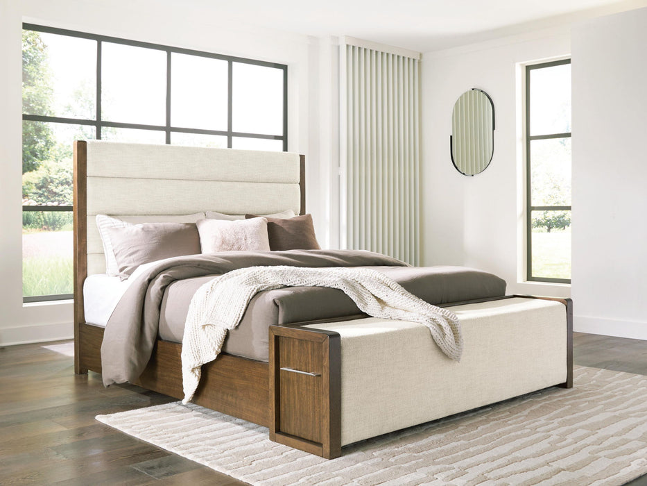 Marxmore - Upholstered Storage Bed – Storage Beds by Benchcraft® at Furniture Wholesale Plus , Nashville furniture store