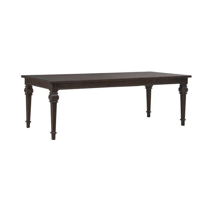 Paradise Valley - Rectangular Leg Table - Saddle Brown – Dining Tables by Liberty Furniture at Furniture Wholesale Plus , Nashville furniture store