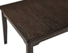 Higgins - Dining Table - Dark oak – Dining Tables by Crown Mark at Furniture Wholesale Plus , Nashville furniture store
