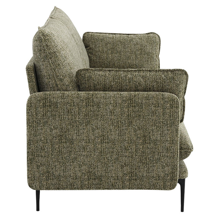 Dalton - Sofa With 2 Pillows - Green